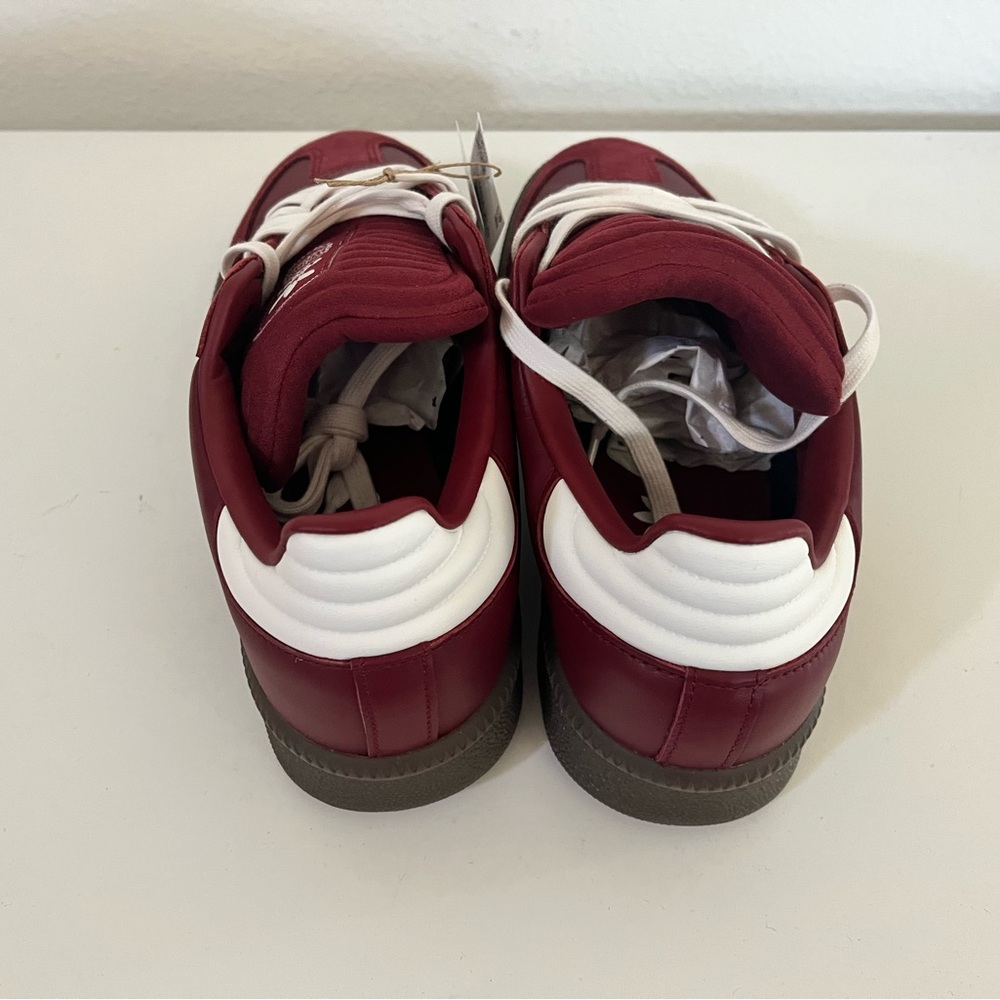 Adidas Samba XLG maroon Sneakers men 8 women’s 9 - Picture 4 of 7